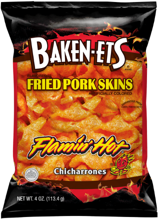 Baken-Ets® Flamin' Hot Fried Pork Skins