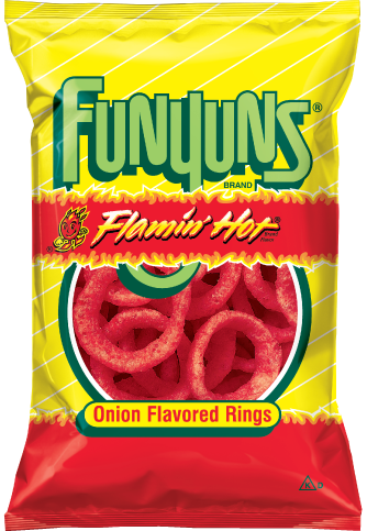 FUNYUNS® FLAMIN' HOT® Flavored Onion Flavored Rings