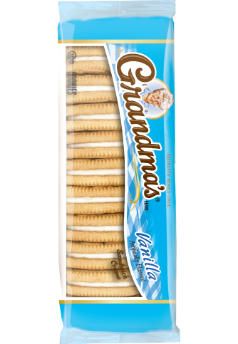 GRANDMA'S® Sandwich Creme Vanilla Flavored Cookies