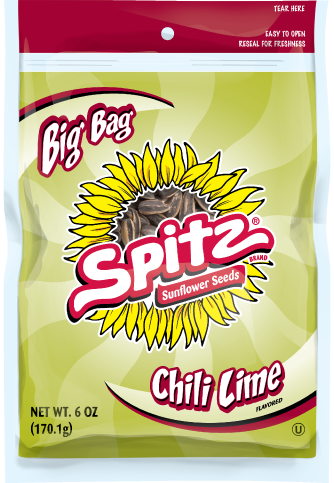 SPITZ® Chili Lime Flavored Sunflower Seeds